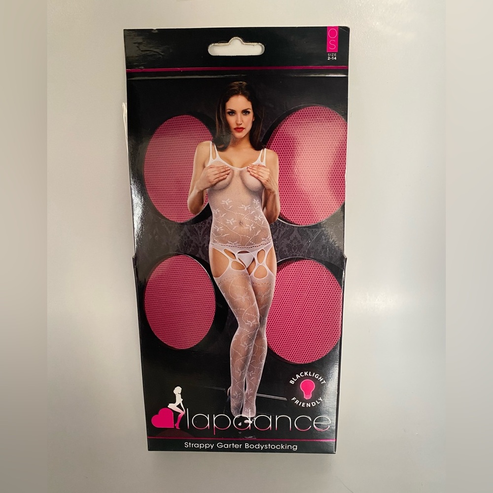 Lapdance Strappy Garter Bodystocking
